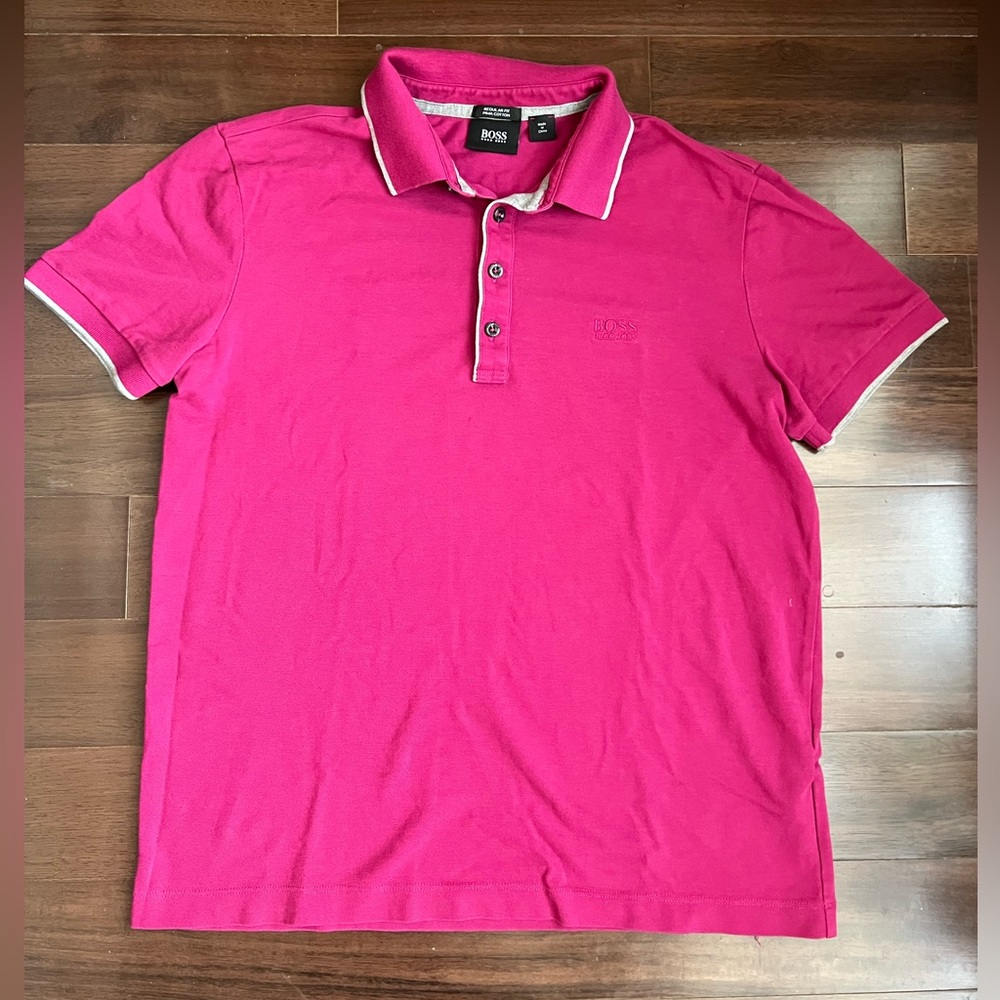 Boss Hugo Boss Regular Fit Polo Pima Cotton size M